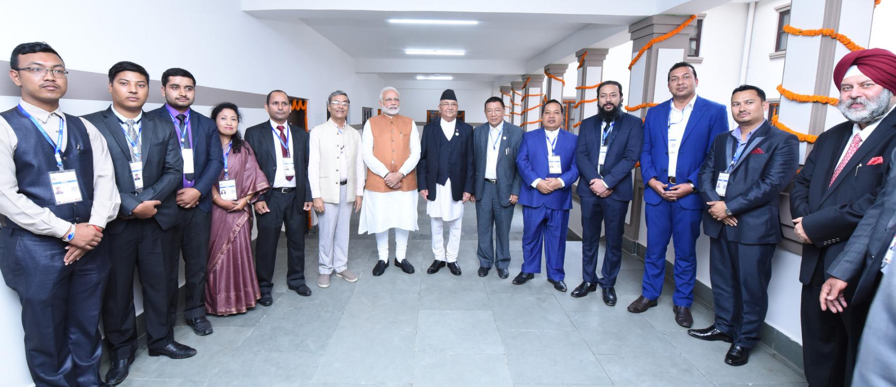 Inaguration of Nepal Bharat Maitri  Dharmashala at Pashupati Kathmandu